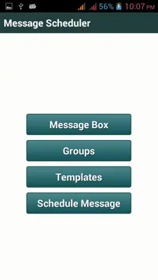 Message Scheduler android App screenshot 0